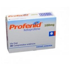 Profenid 100 mg (ENVIOS REGIONALES Y NACIONAL) Caja*30 Comprimidos Entéricos - Sanofi-Aventis De Colombia S.A.