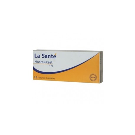 MONTELUKAST 4MG (FARMACUNDINAMARCA) CAJA*10 TABLETAS LA SANTE