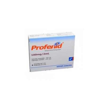 Profenid 100 mg/ 2 mL (ENVIOS REGIONALES Y NACIONAL) Caja*6 Ampollas De 2 mL - Sanofi-Aventis De Colombia S.A.