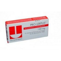 Pro Lertus 140 mg (ENVIOS REGIONALES Y NACIONAL) Caja*10 Cápsulas De Liberación Prolongada - Tecnofarma S.A