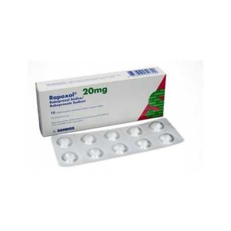 Rapoxol 20 mg (ENVIOS REGIONALES Y NACIONAL) Caja*10 Tabletas Gastro Resistentes - Novartis De Colombia S.A