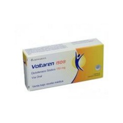 Voltaren 150 mg (ENVIOS REGIONALES Y NACIONAL) Caja*7 Tabletas De Liberación Prolongada