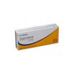 Zopiclona 7.5 mg (ENVIOS REGIONALES Y NACIONAL) Caja*10 Tabletas Recubierta – La Santé