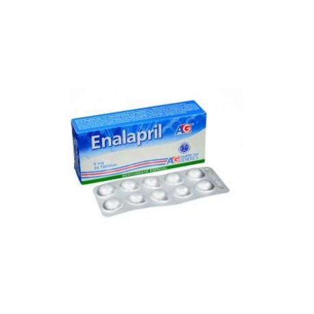 Enalaprin 5 mg (ENVIOS REGIONALES Y NACIONAL) Caja*30 Tabletas – American Generics