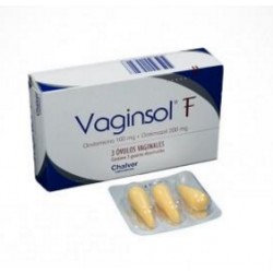 Vaginsol F (ENVIOS REGIONALES Y NACIONAL) Caja*3 Óvulos Vaginales – Laboratorios Chalver