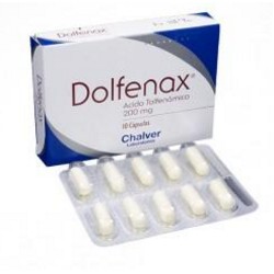 Dolfenax 200 mg (ENVIOS REGIONALES Y NACIONAL) Caja*10 Cápsulas – Laboratorios Chalver