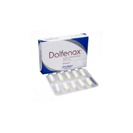 Dolfenax 200 mg (ENVIOS REGIONALES Y NACIONAL) Caja*10 Cápsulas – Laboratorios Chalver