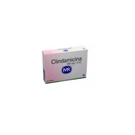 Clindamicina 600 mg / 4 mL (ENVIOS REGIONALES Y NACIONAL) Caja* 2 Ampollas – Tecnoquímicas