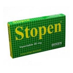 Stopen 20 mg (ENVIOS REGIONALES Y NACIONAL) Caja*1 Ampolla Incluye Jeringa Desechable - Biogen