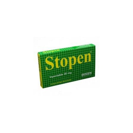 Stopen 20 mg (ENVIOS REGIONALES Y NACIONAL) Caja*1 Ampolla Incluye Jeringa Desechable - Biogen