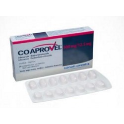 Coaprovel 300 mg / 12.5 mg (ENVIOS REGIONALES Y NACIONAL) Caja*28 Comprimidos Recubiertos – Sanofi Aventis