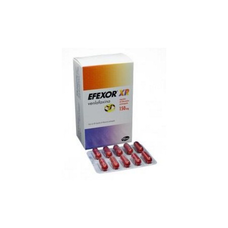 Efexor Xr 150 mg (ENVIOS REGIONALES Y NACIONAL) Caja*30 Cápsulas De Liberación Prolongada - Pfizer