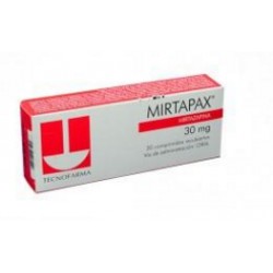 Mirtapax 30 mg (ENVIOS REGIONALES Y NACIONAL) Caja*30 Comprimidos Recubiertos -Tecnofarma