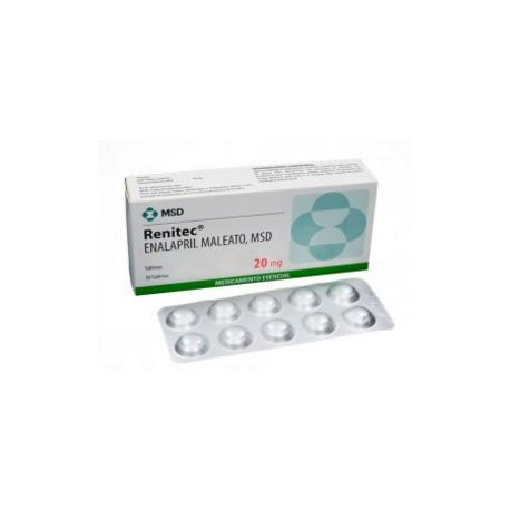 Renitec 20 mg (ENVIOS REGIONALES Y NACIONAL) Caja*30 Tabletas - MSD