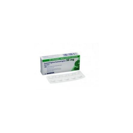 Lamotrigina 50 mg (ENVIOS REGIONALES Y NACVIONAL) Caja*30 Tabletas - Sandoz