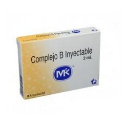 Complejo B (ENVIOS REGIONALES Y NACIONAL) Inyectable 2 mL Caja x 3 Ampollas - Tecnoquímicas