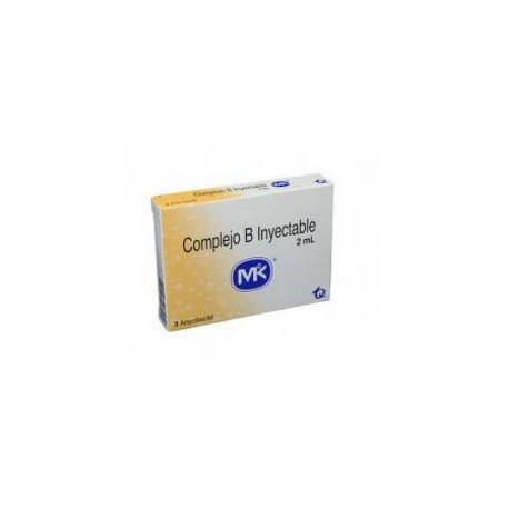 Complejo B (ENVIOS REGIONALES Y NACIONAL) Inyectable 2 mL Caja x 3 Ampollas - Tecnoquímicas