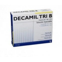 Decamil Tri B (ENVIOS REGIONALES Y NACIONAL) Caja*6 Ampollas - Incobra