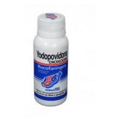 Yodopovidona Dioxodin Bucofaríngeo(ENVIOS REGIONALES Y NACIONAL) Frasco*60 mL – Antiséptico