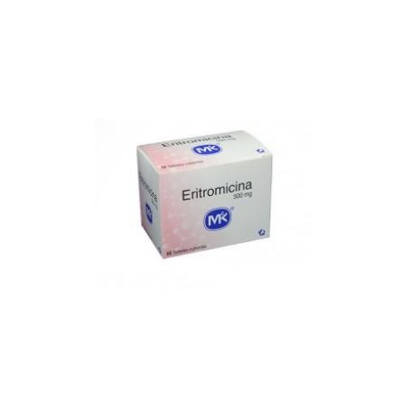 Eritromicina 500 mg (ENVIOS REGIONALES Y NACIONAL) Caja*50 Tabletas Cubierta - Tecnoquímicas