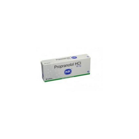 Propranolol tabletas 80mg