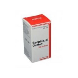 Secnidazol 750 mg (ENVIOS REGIONALES Y NACIONAL) Frasco*15 mL - Genfar