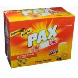 Pax Día Sobres Sabor Naranja Síntomas De Gripa (FARMACUNDINAMARCA) caja*24 sobres