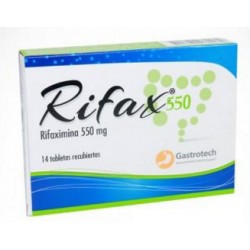 Rifax 550 mg Tabletas Recubiertas LaFrancol (Envíos Regionales y Nacionales) caja*14 tabletas