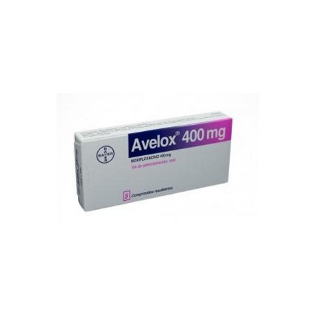 Avelox 400 mg (ENVIOS REGIONALES Y NACIONAL) Caja*5 Comprimidos Recubiertos - Bayer