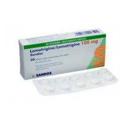 Lamotrigina 100 mg Tabletas - Sandoz (Envíos Regionales y Nacionales) caja*30 tabletas