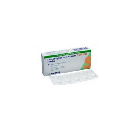 Lamotrigina 100 mg Tabletas - Sandoz (Envíos Regionales y Nacionales) caja*30 tabletas