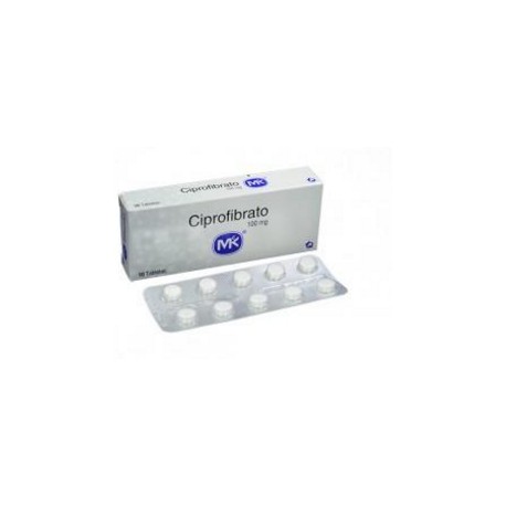 Ciprofibrato 100 mg (ENVIOS REGIONALES Y NACIONAL) Caja*10 Tabletas - Tecnoquímicas