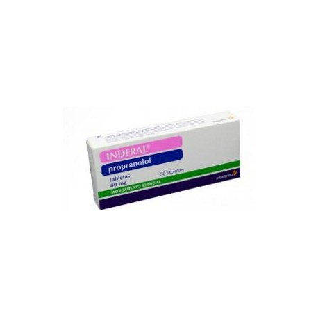 Inderal 40 mg Tabletas Astrazeneca (Envíos Regionales y Nacionales) caja*50 unidades