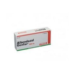Albendazol 200 mg (ENVÍOS REGIONALES Y NACIONAL) Caja*2 Tabletas – antihelmínticos
