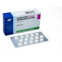 Aldactone 25 mg (FARMACUNDINAMARCA) Caja*30 Tabletas Pfizer