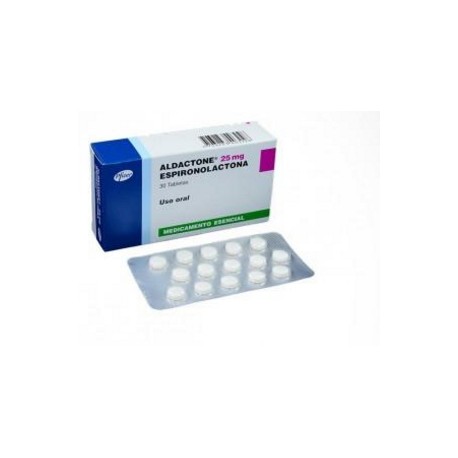 Aldactone 25 mg (FARMACUNDINAMARCA) Caja*30 Tabletas Pfizer