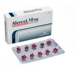 Alercet 10 mg (FARMACUNDINAMARCA) Caja*10 Cápsulas Blandas Procaps