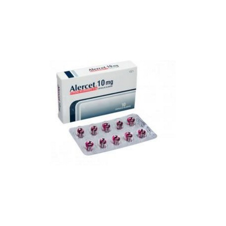 Alercet 10 mg (FARMACUNDINAMARCA) Caja*10 Cápsulas Blandas Procaps