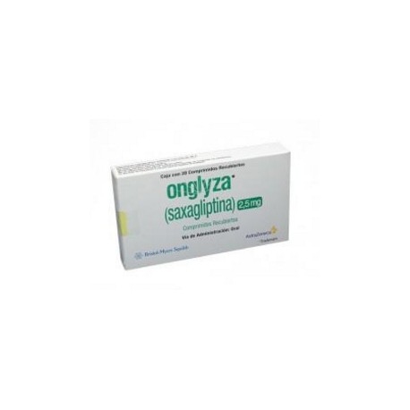 Onglyza 2.5 mg ( ENVÍOS REGIONALES Y NACIONAL) Caja*28 Comprimidos Recubiertos - AstraZeneca