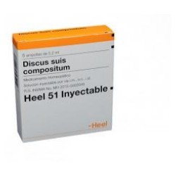 Discus Suis Compositum (ENVÍOS REGIONALES Y NACIONAL) Caja 5 Ampollas Solución-Inyectable - Heel