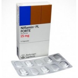 Niflamin Forte 15 mg Cápsulas Boehringer Ingelheim (Envíos Regionales y Nacionales) caja*5 unidades