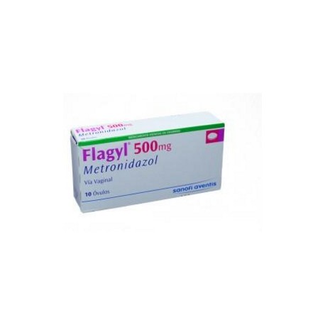 Flagyl 500 mg (ENVIOS REGIONALES Y NACIONAL) Caja*10 Óvulos - Sanofi Avetis