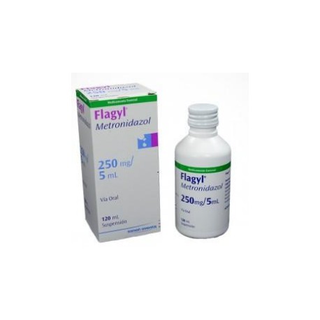 Flagyl 250 mg (ENVÍOS REGIONALES Y NACIONAL) Frasco*120 mL - Sanofi Aventis