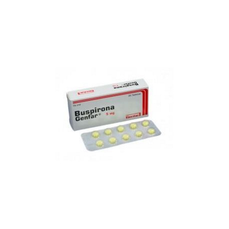 Buspirona 5 mg (ENVÍOS REGIONALES Y NACIONAL) Caja*30 Tabletas - Genfar