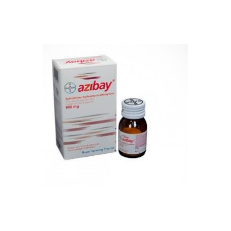 Azibay (ENVÍOS REGIONALES Y NACIONAL) Frasco*600 mg Polvo Para Suspensión Oral - Bayer