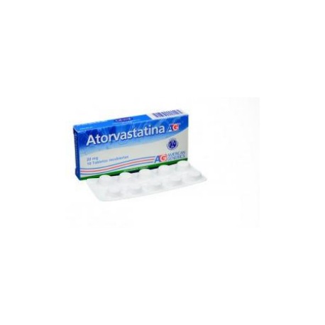 Atorvastatina 20 mg (ENVIOS REGIONALES Y NACIONAL) Caja*10 Tabletas Recubiertas - American Generics