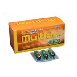 Multidol 800 mg Cápsulas Blandas De Gelatina Laboratorios Chalver (Envíos Regionales y Nacionales) caja*30