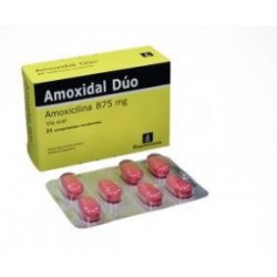 Amoxidal Dúo (ENVIOS REGIONALES Y NACIONAL) Caja*21 Comprimidos Recubiertos - Roemmers