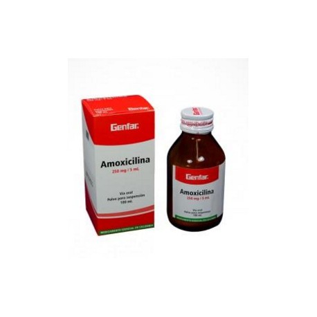 Amoxicilina (ENVIOS REGIONALES Y NACIONAL) Frasco*100 mL Polvo Para Suspensión - Genfar