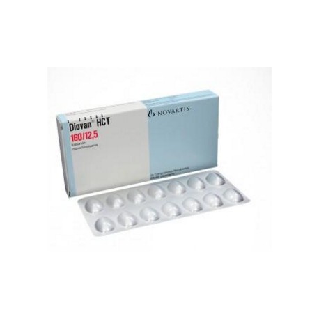 Diovan HCT 160/12,5 mg (ENVIOS REGIONALES Y NACIONAL) Caja*28 Comprimidos Recubiertos - Novartis